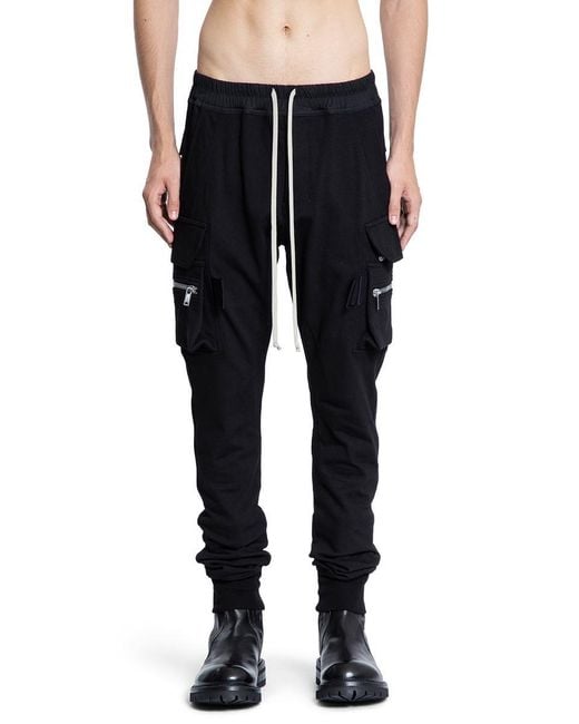 Rick Owens Black Trousers for men