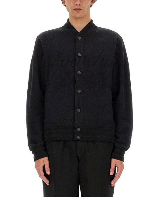 Givenchy Black Jersey Bomber for men