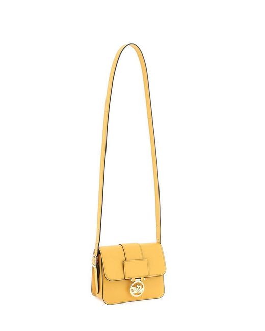 Longchamp Yellow Box-trot Small Crossbody Bag