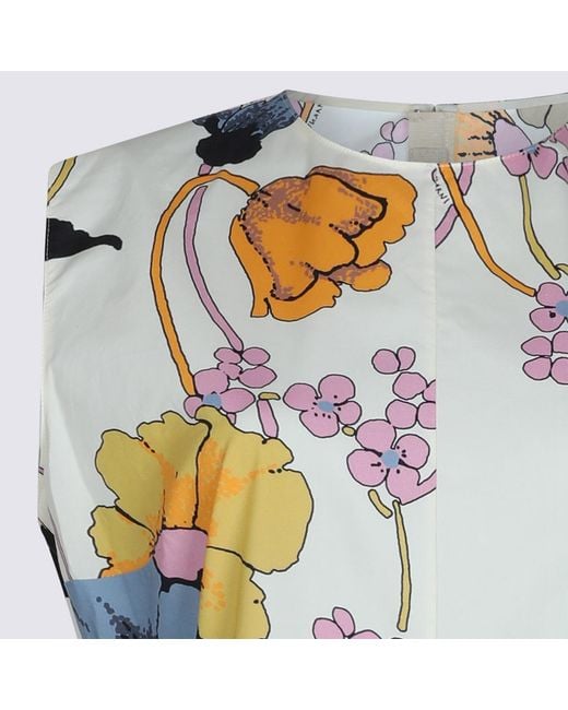 Marni Metallic Colorful Cotton Dress