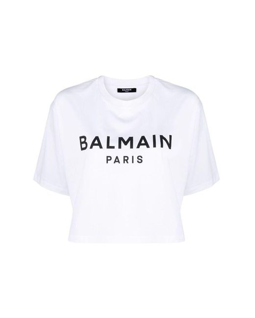 Balmain White T-shirts