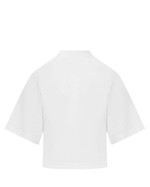 Palm Angels White Sunset Cotton T-shirt