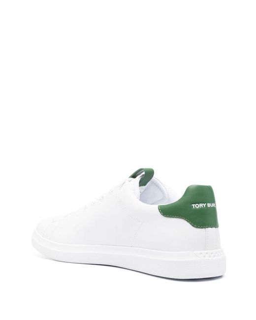 Tory Burch White Howell Logo Shoes