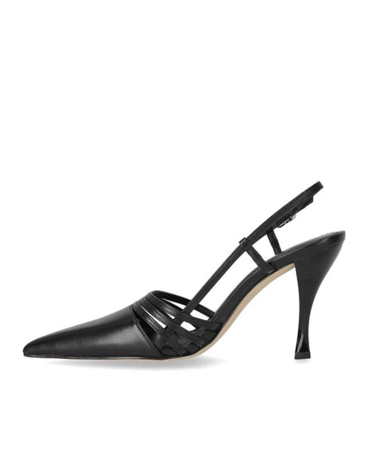 Michael Kors Black Haisley Slingback Pump