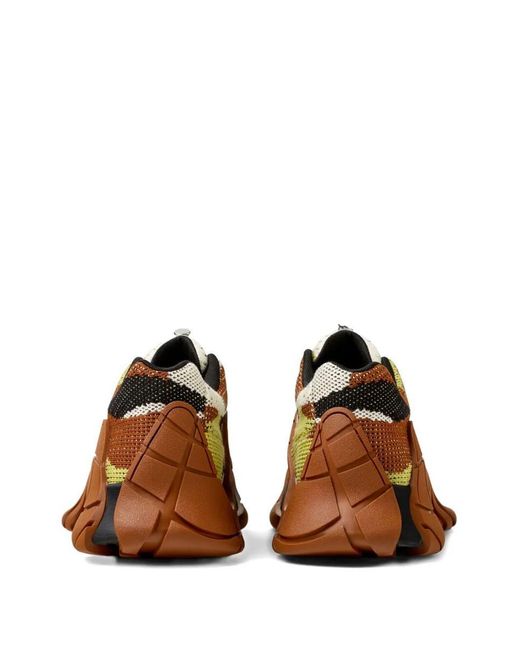 CAMPERLAB Brown "Mesh Fax" Sneakers Shoes
