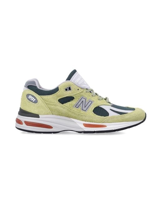 New Balance Green Uk 991V2