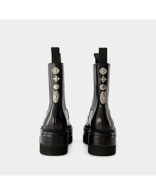 Toga Black Aj1311 Boots