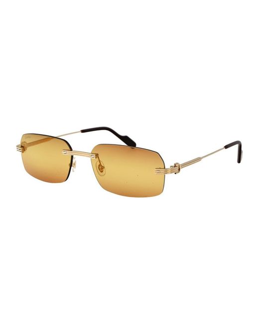 Cartier Yellow Sunglasses for men
