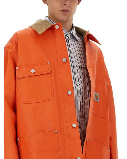 Junya Watanabe Orange X Carhartt Jacket for men