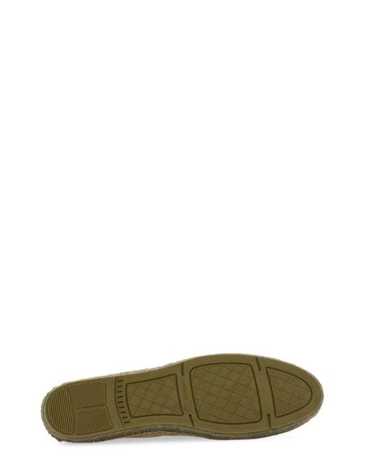 Manebí Green Espadrille In Suede for men