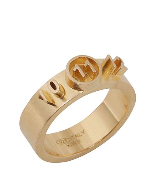 Maison Margiela Metallic Gold-tone Metal Ring
