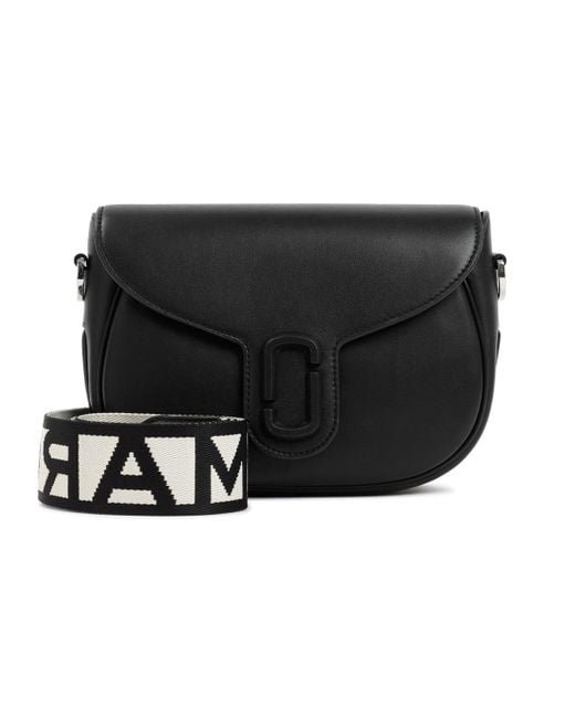 Marc Jacobs The Messenger Leather Bag in Black | Lyst