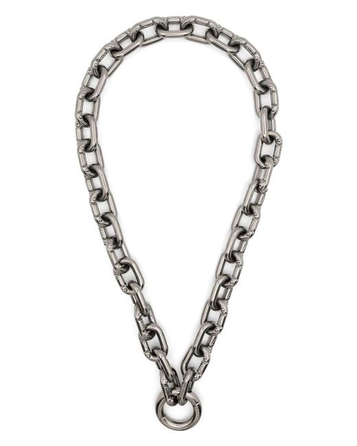 Random Identities Metallic Prince Albert Neck Chain Accessories for men