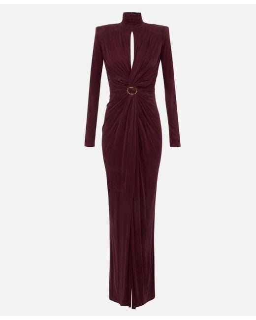 Elisabetta Franchi Purple Dresses