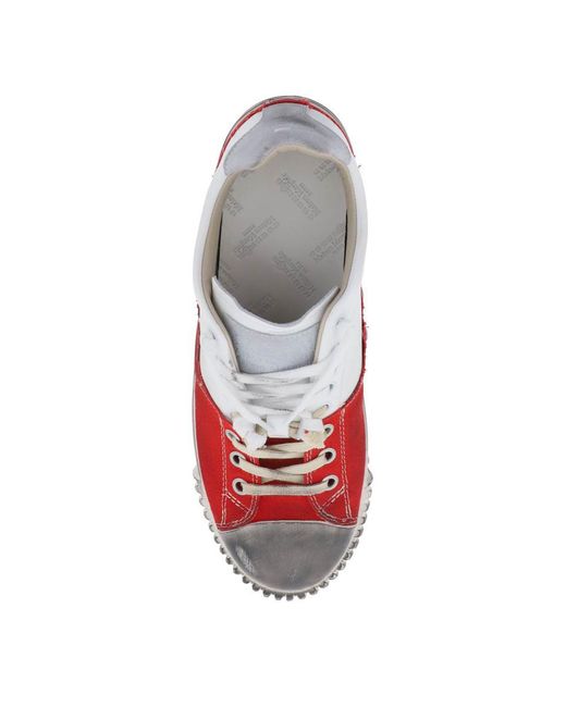 Maison Margiela Red New Evolution Sneakers for men