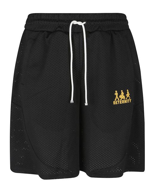 RETERNITY Black Shorts for men