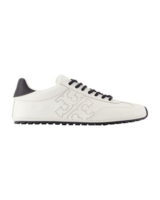 Tory Burch White Travel Sneakers