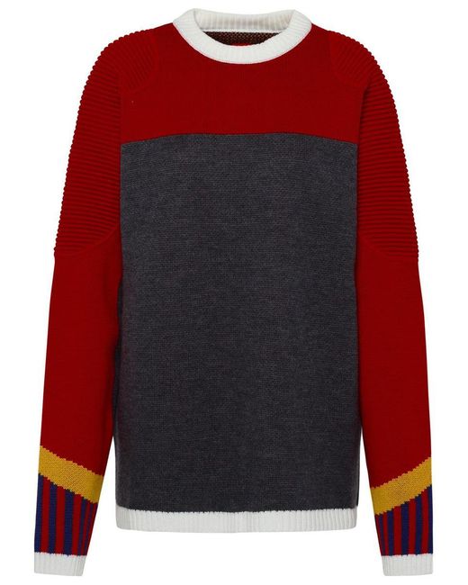 Ferrari Red Wool Sweater