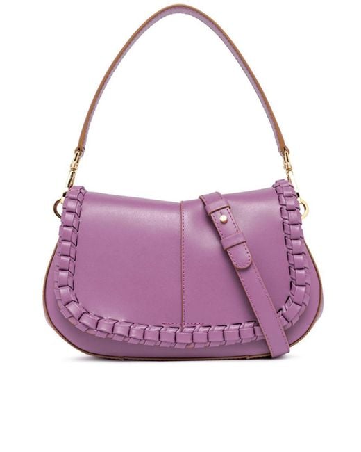 Gianni Chiarini Purple Helena Round Special Bags