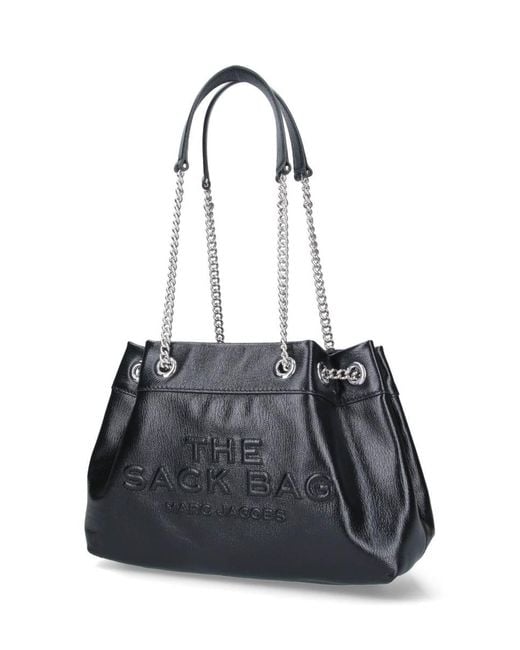 Marc Jacobs Black 'The Chain Sack' Small Bag