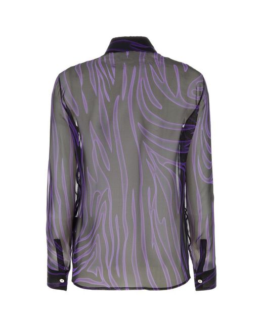 Versace Purple Camicia-40