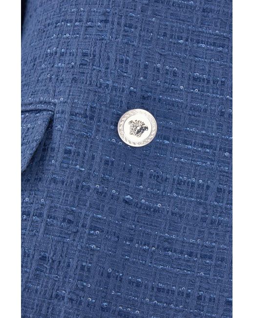 Versace Blue Jackets & Vests