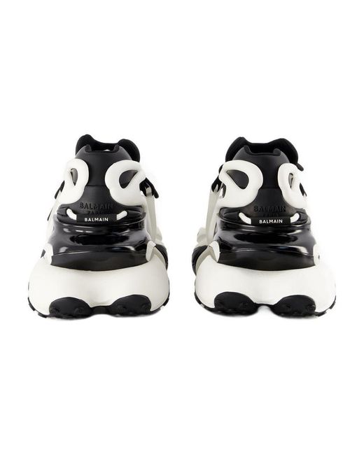 Balmain Black Unicorn Sneakers for men