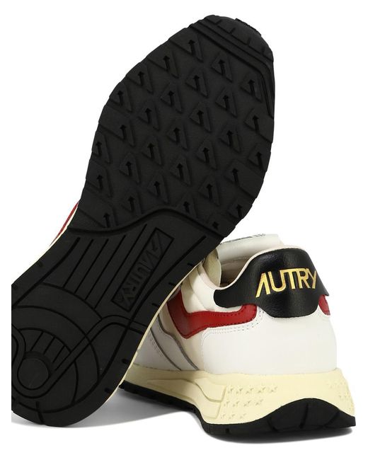 Autry White "Reelwind" Sneakers for men