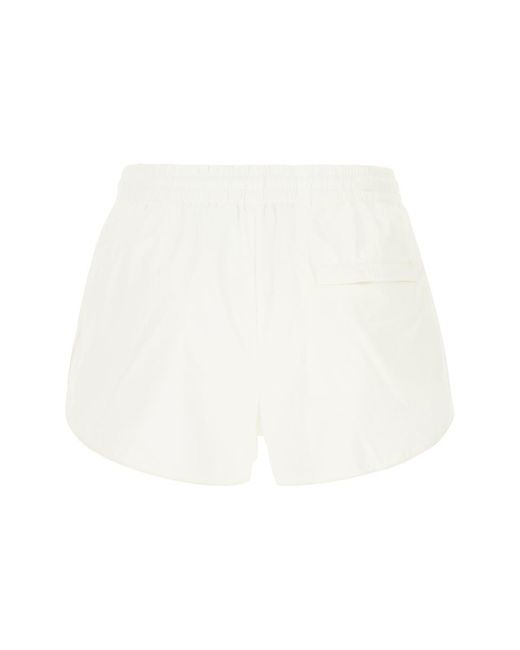 T By Alexander Wang White Shorts