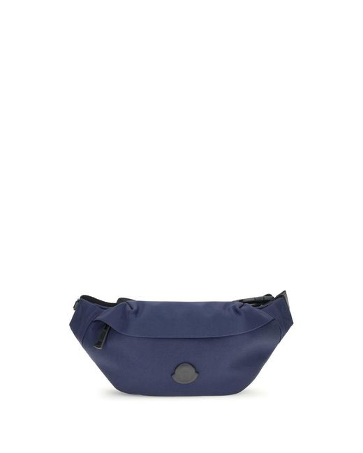 Moncler Blue Clutches for men