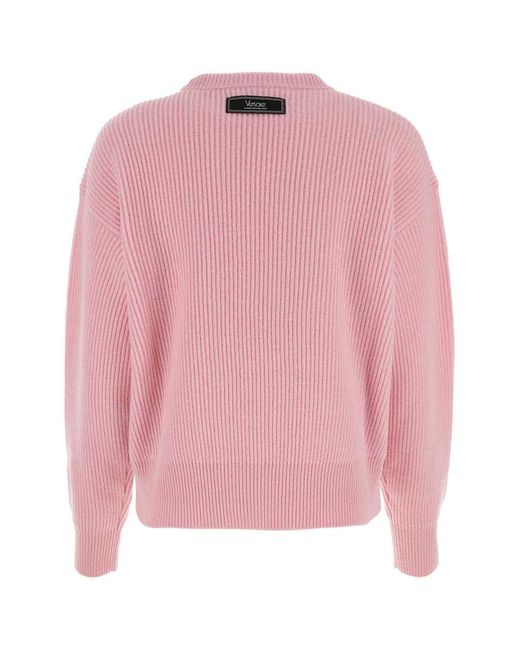 Versace Pink Knitwear