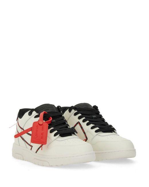 Off-White c/o Virgil Abloh White Leather Sneaker for men