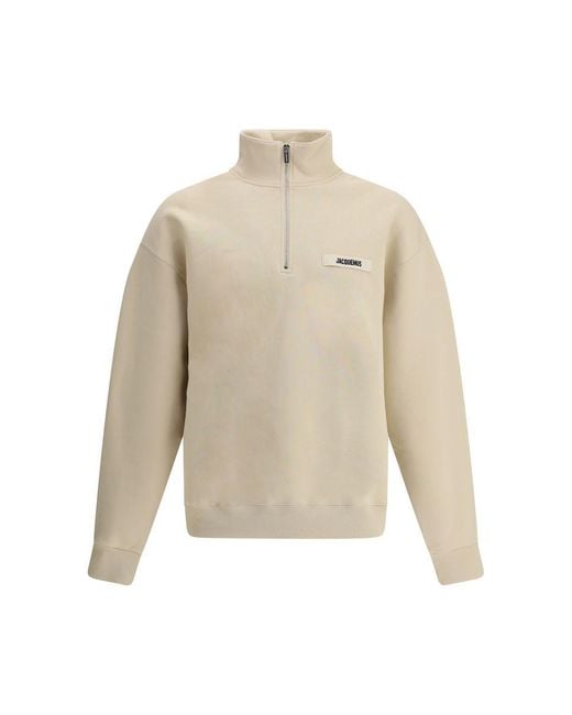 Jacquemus White Le Camionneur Sweatshirt for men