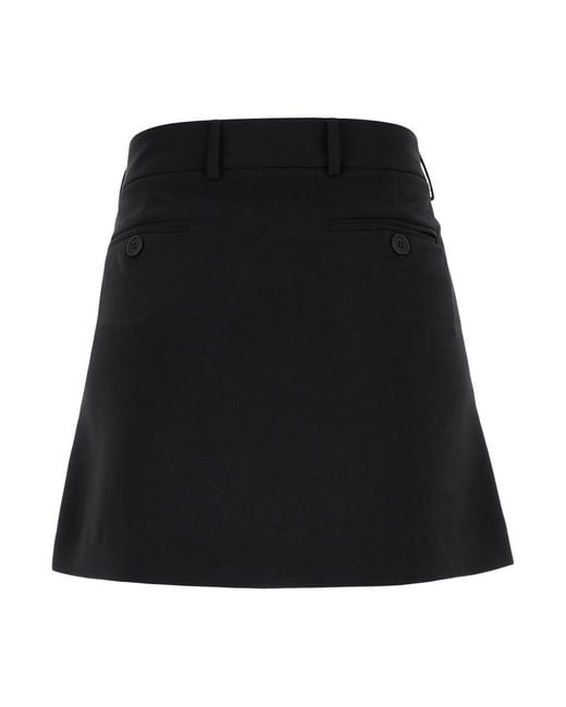 Black skirt belt loops discount