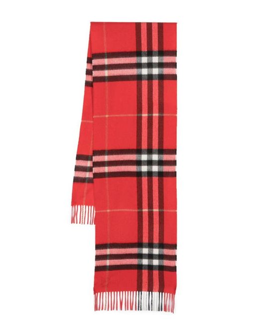 Burberry Red Scarfs