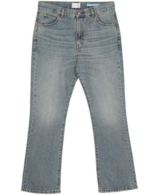 Haikure Blue Straight Leg Denim Jeans for men