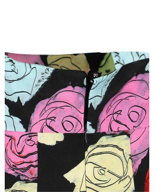 Marni Multicolor Floral Pattern Dress