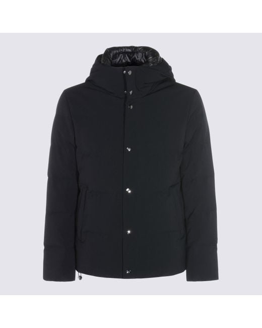 Montecore Black Dark Down Jacket for men