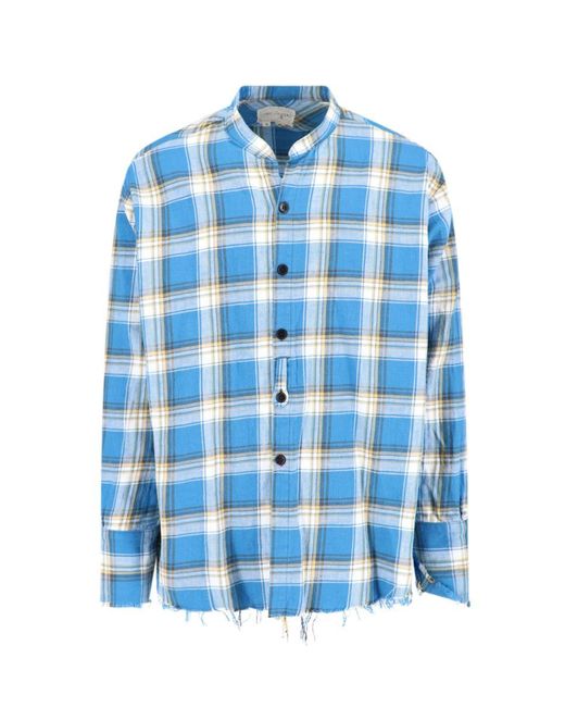 Greg Lauren Blue Shirts for men