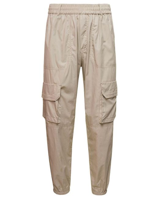 44 Label Group Propagator' Cargo Pants With Elasticated Waist In Cotton ...