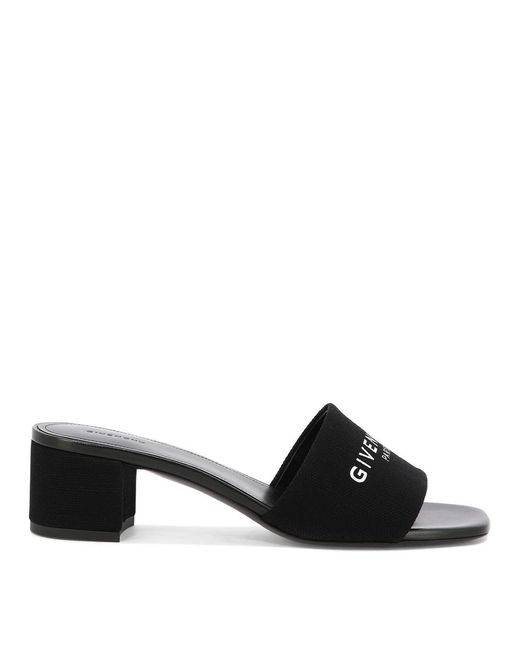 Givenchy Black "4G" Sandals