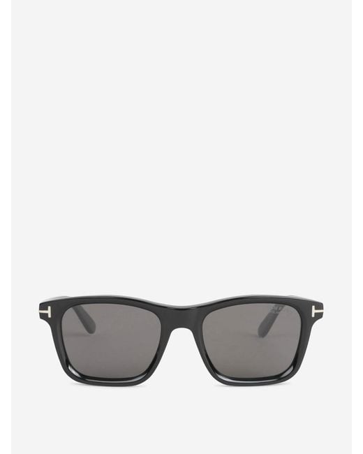 Tom Ford Gray Rectangular Sunglasses for men