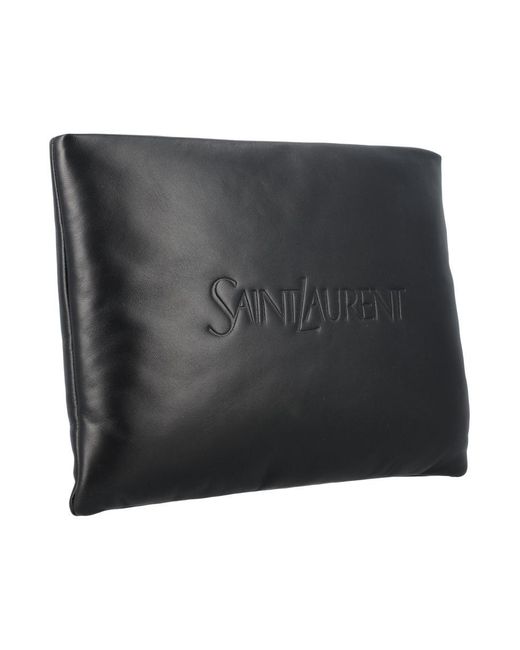 Saint Laurent Black Pillow Pl New Pouch for men