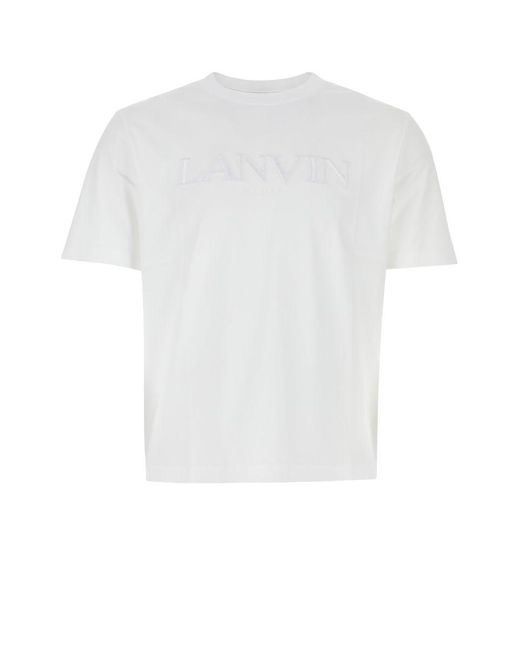 Lanvin White T-shirt-l for men