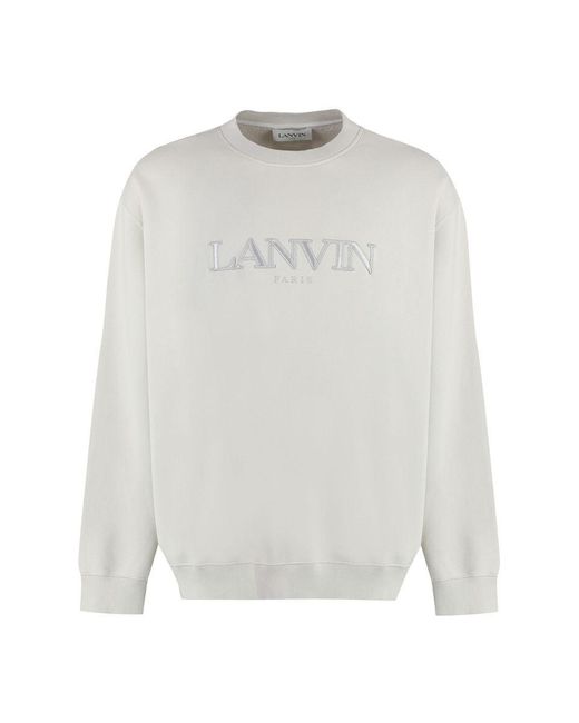 Lanvin White Sweatshirts for men