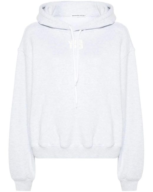 Alexander Wang White Hoodie