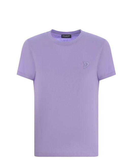 Dondup Purple T-Shirts And Polos