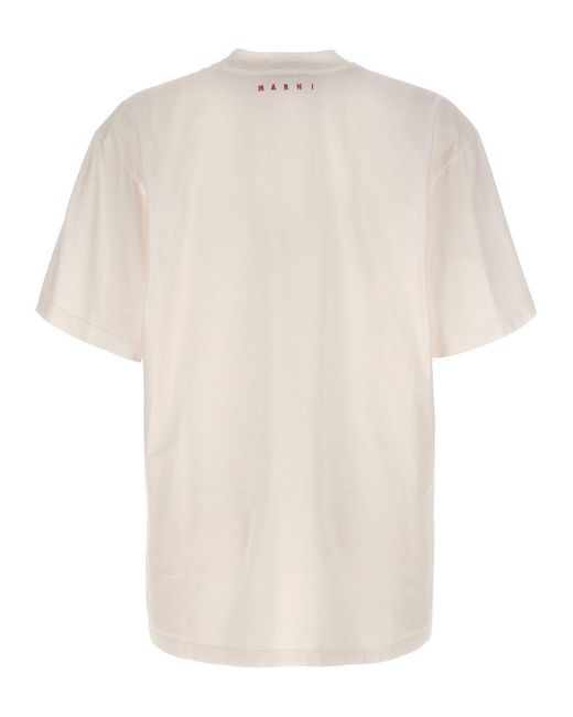 Marni Bubble T-shirt White for men