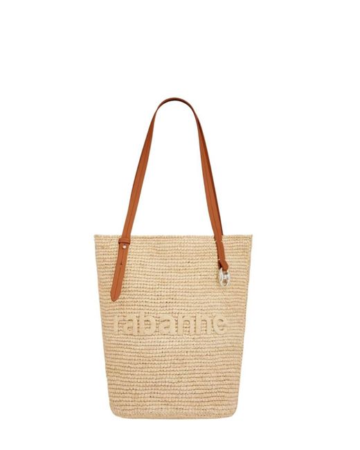 Rabanne Natural Woven Tote Bag