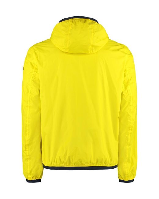 Vilebrequin Yellow Reversible Windbreaker-jacket for men